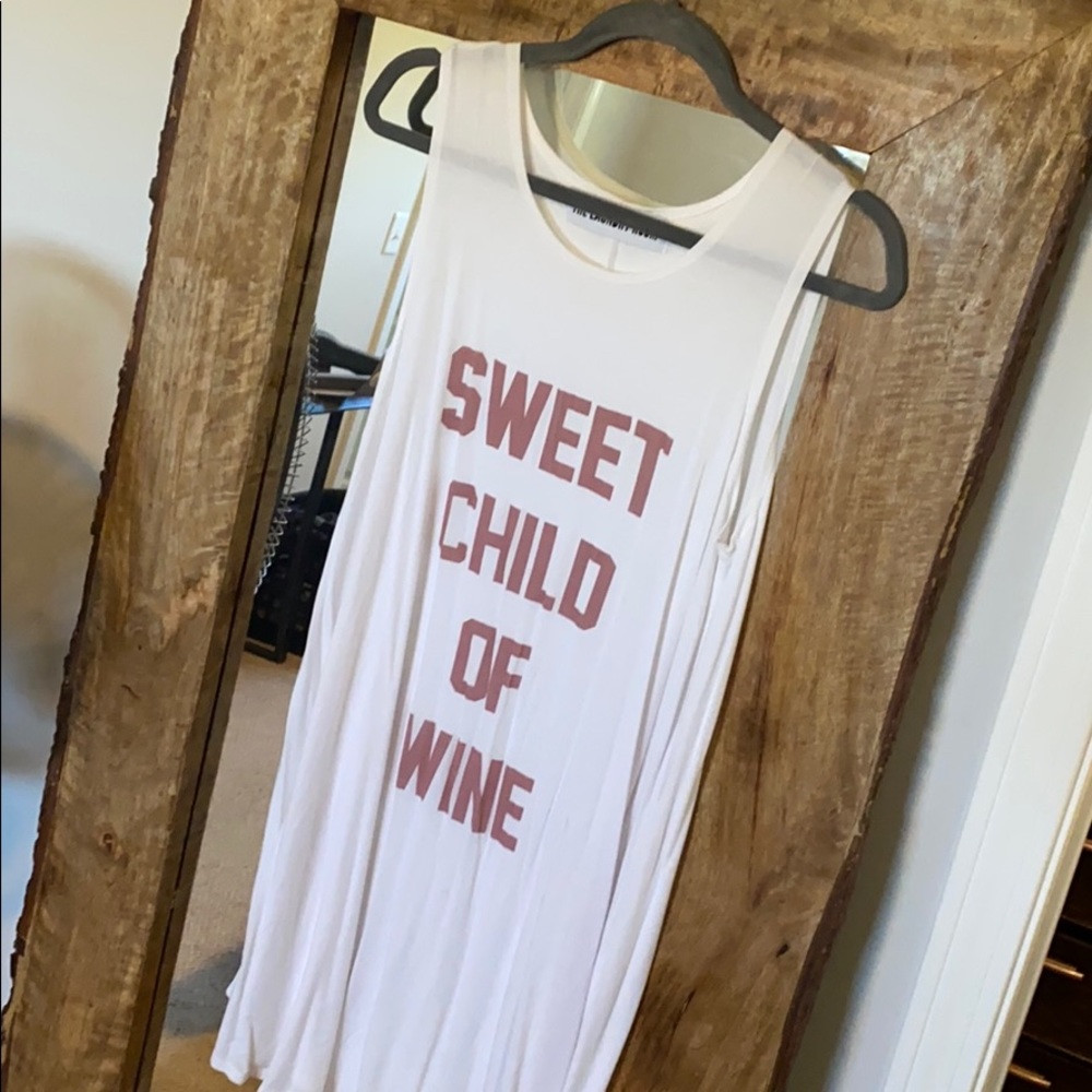 The Laundry Room Sweet Child of Wine tank dress